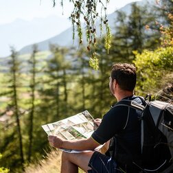 Wanderurlaub Südtirol, Laatsch/Mals, auf der Sonnenseite